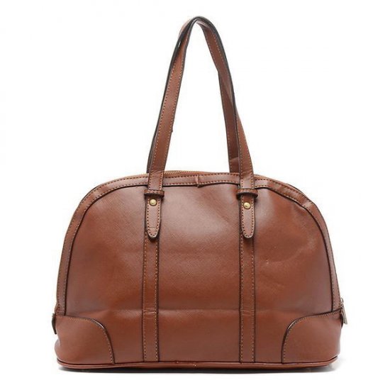 Coach Bleecker Bistro Large Brown Satchels AOF